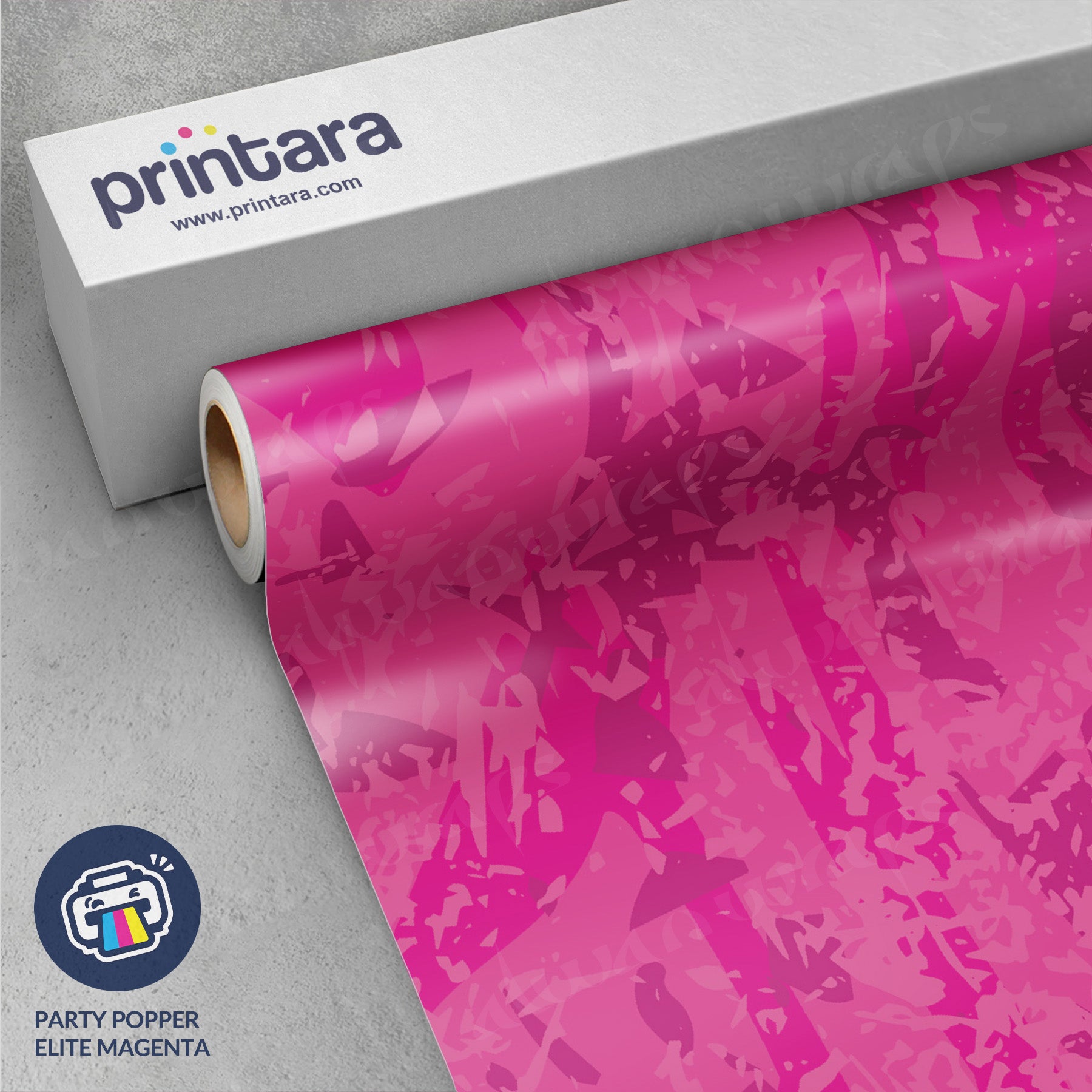 Party Popper Elite Magenta Vinyl Wrap