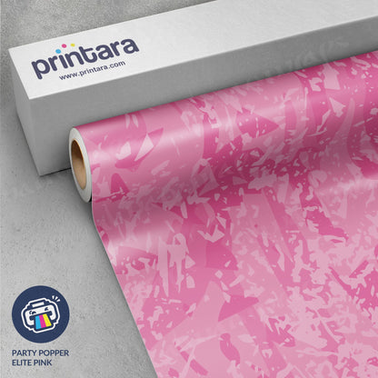 Party Popper Elite Pink Vinyl Wrap