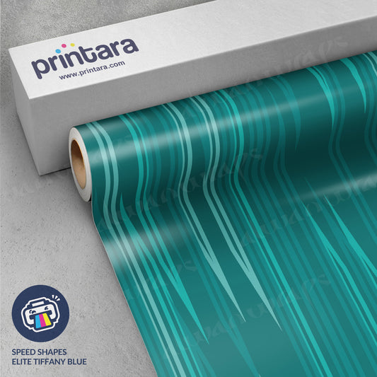 Speed Shapes Elite Tiffany Blue Vinyl Wrap
