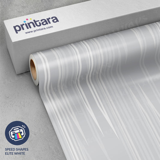 Speed Shapes Elite White Vinyl Wrap