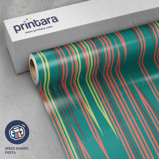Speed Shapes Fiesta Vinyl Wrap