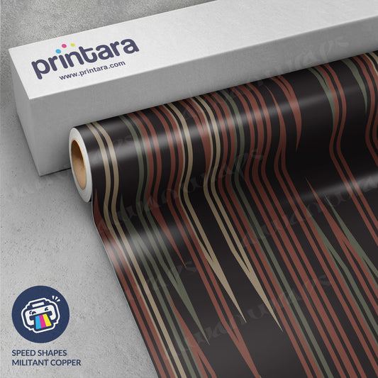 Speed Shapes Militant Copper Vinyl Wrap