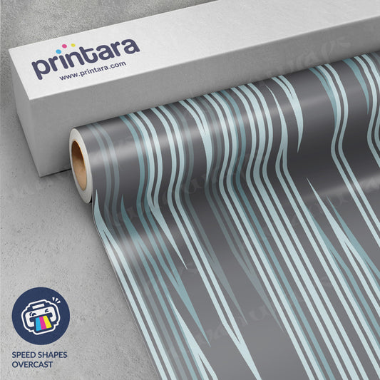 Speed Shapes Overcast Vinyl Wrap