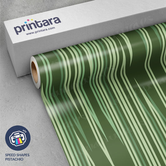 Speed Shapes Pistachio Vinyl Wrap