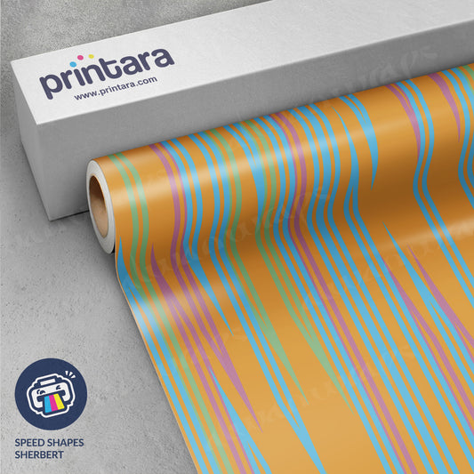 Speed Shapes Sherbert Vinyl Wrap