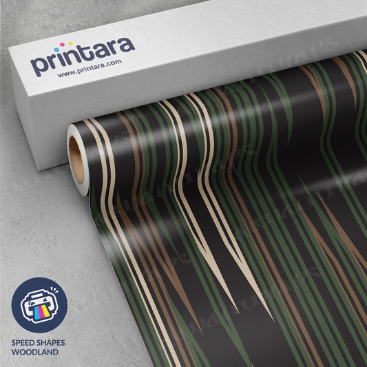 Speed Shapes Woodland Vinyl Wrap