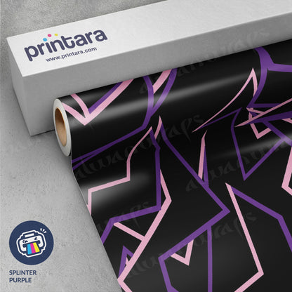 Splinter Purple Vinyl Wrap