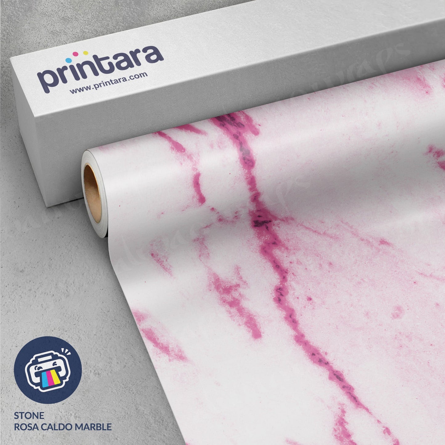Stone Rosa Caldo Marble Vinyl Wrap