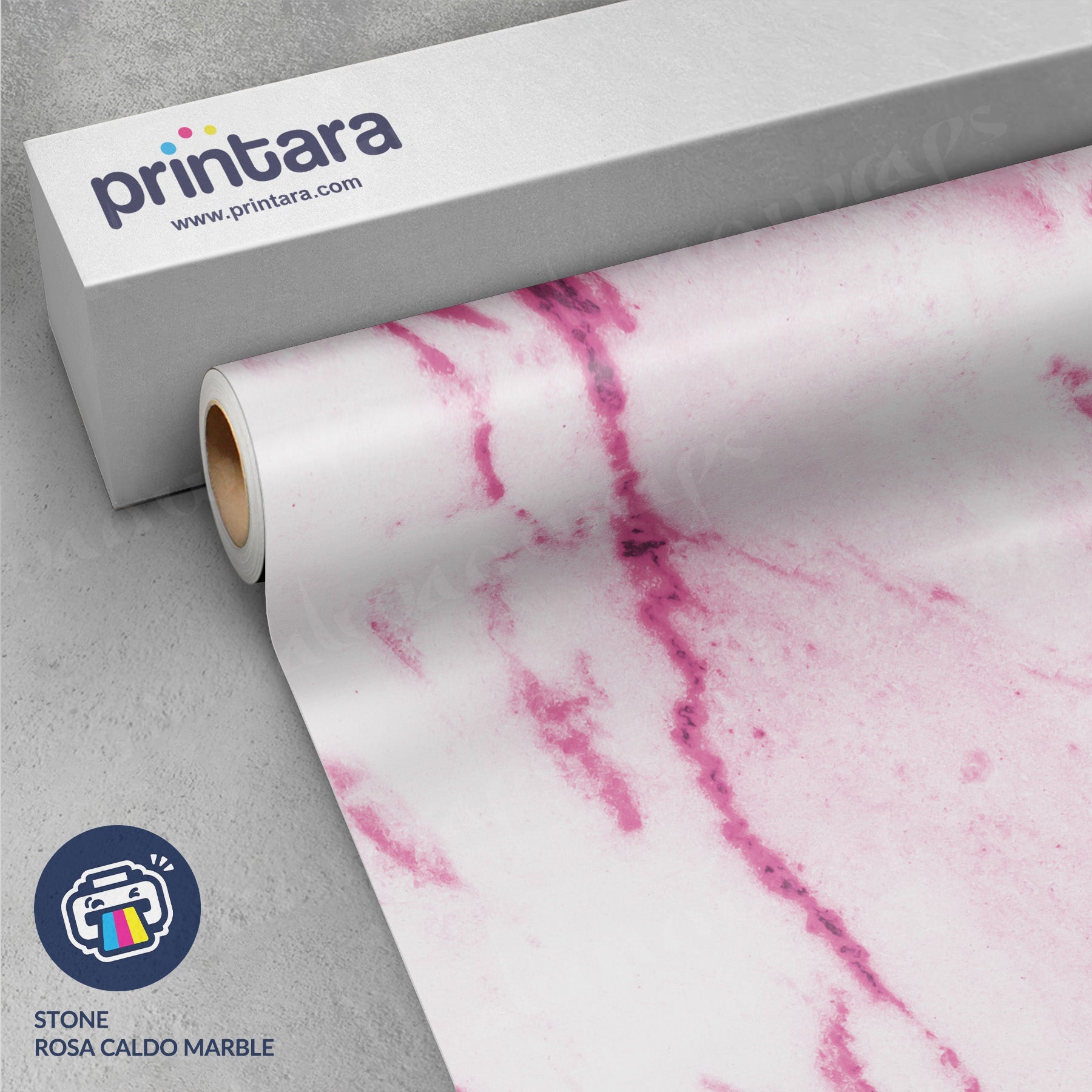 Stone Rosa Caldo Marble Vinyl Wrap