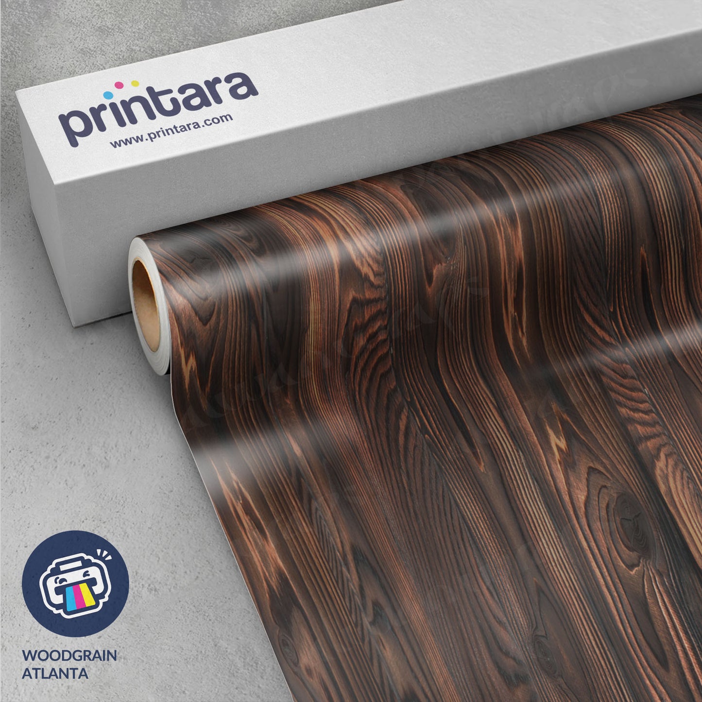 Woodgrain Atlanta Gun Skin Vinyl Wrap
