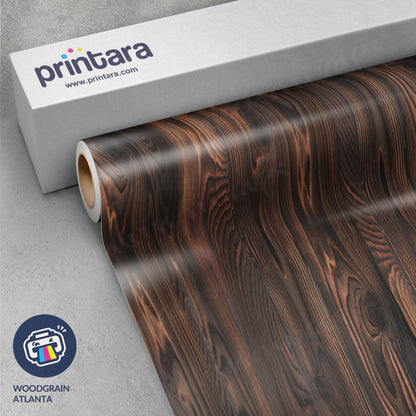 Woodgrain Atlanta Gun Skin Vinyl Wrap