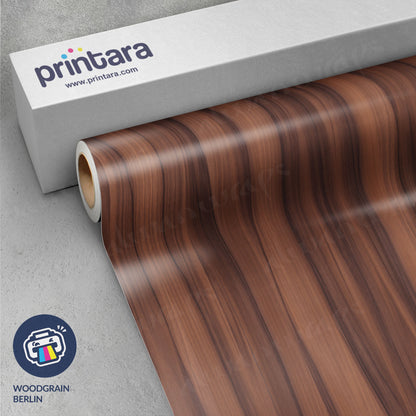 Woodgrain Berlin Gun Skin Vinyl Wrap