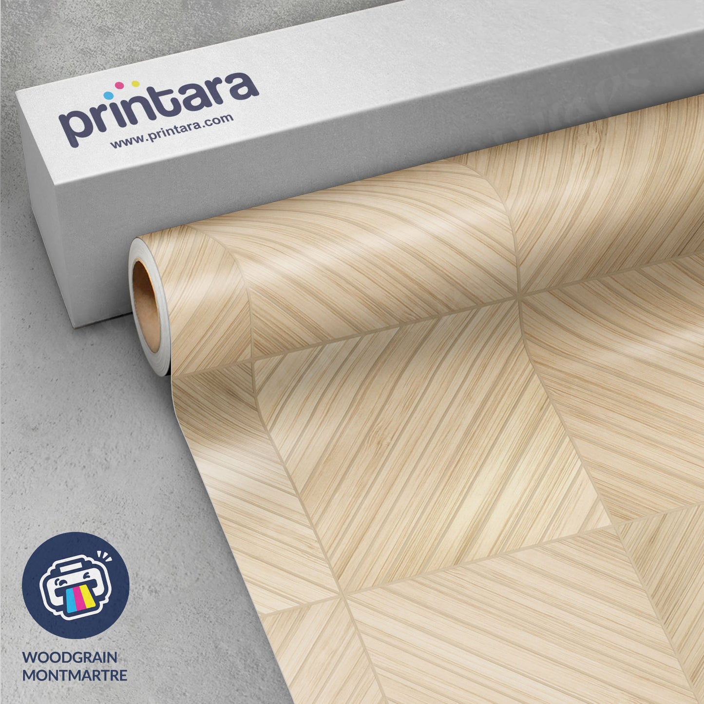 Woodgrain Montmartre Gun Skin Vinyl Wrap