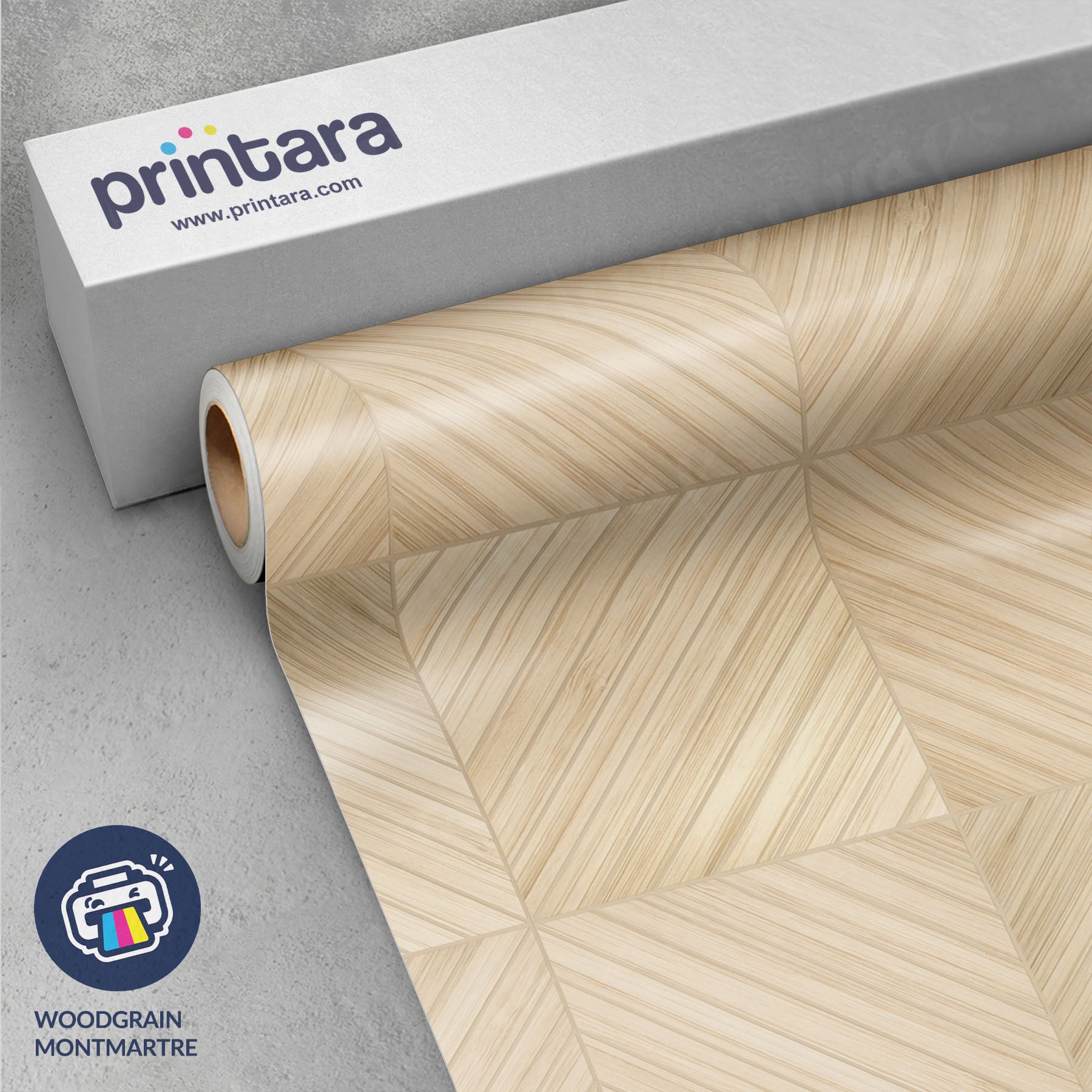 Woodgrain Montmartre Gun Skin Vinyl Wrap
