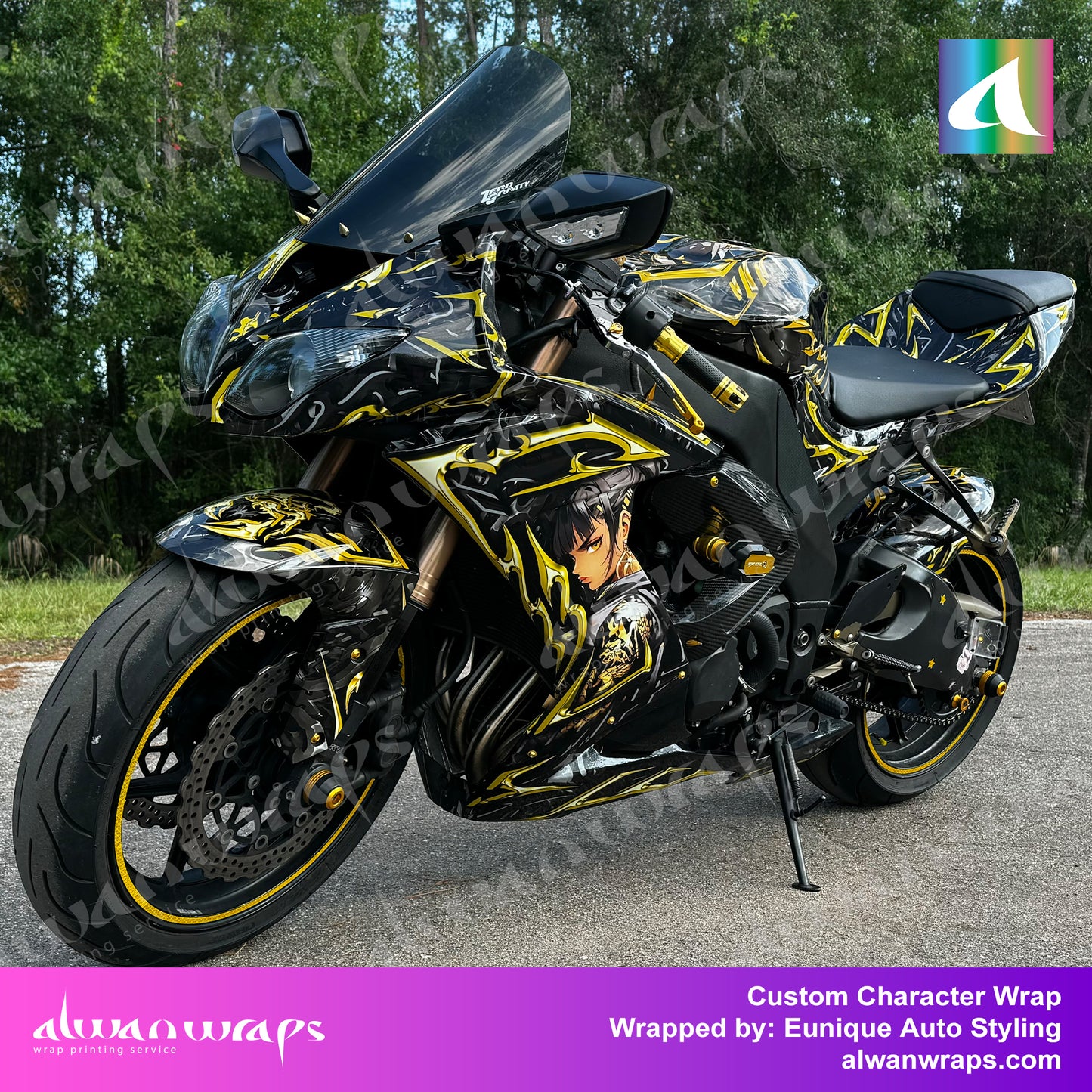 motorcycle custom vinyl wrap