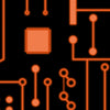 Printara Circuit Board Orange Vinyl Wrap