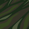 Printara Fun Stripe Army Dark Green Vinyl Wrap