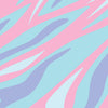 Printara Fun Stripe Cotton Candy Vinyl Wrap