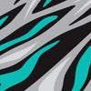 Printara Fun Stripe Tiffany Blue Tiger Vinyl Wrap