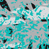 Printara Party Popper Tiffany Blue Tiger Vinyl Wrap