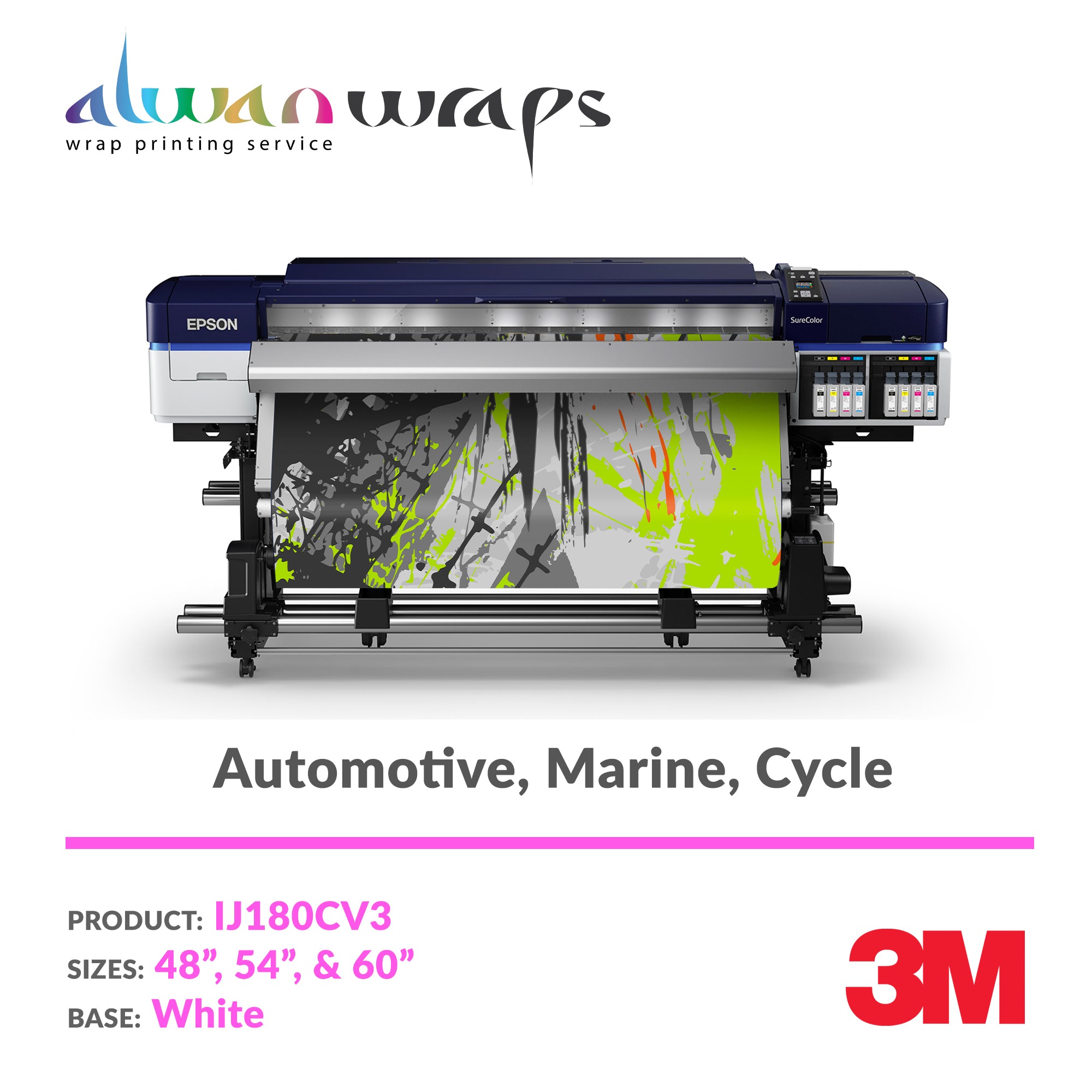 Custom 3M Vinyl Wrap | Alwan Wraps Custom 3m vinyl wrap | alwan wraps